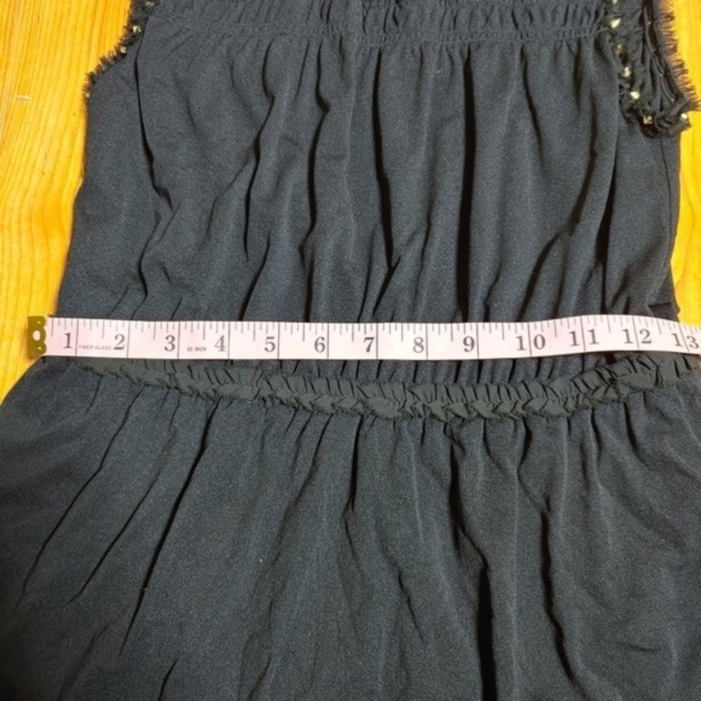 PULL IN 24HRS Juicy Couture Black Mesh Dress Studded Beauty Size XS - Picture 9 of 11